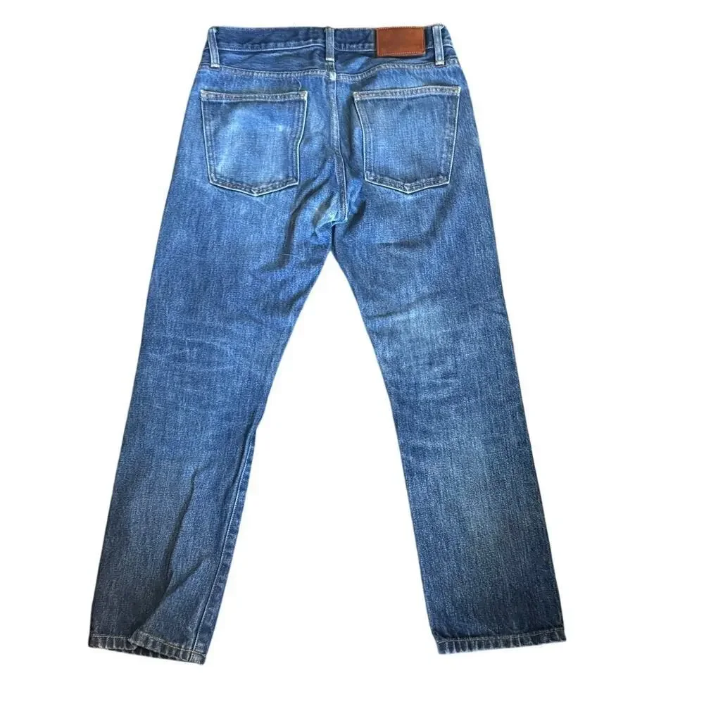 Taylor Stitch White Oak Cone Mill Selvedge Jeans Heritage Raw Denim Size 30W/27L
